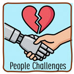 AI People Challenges icon